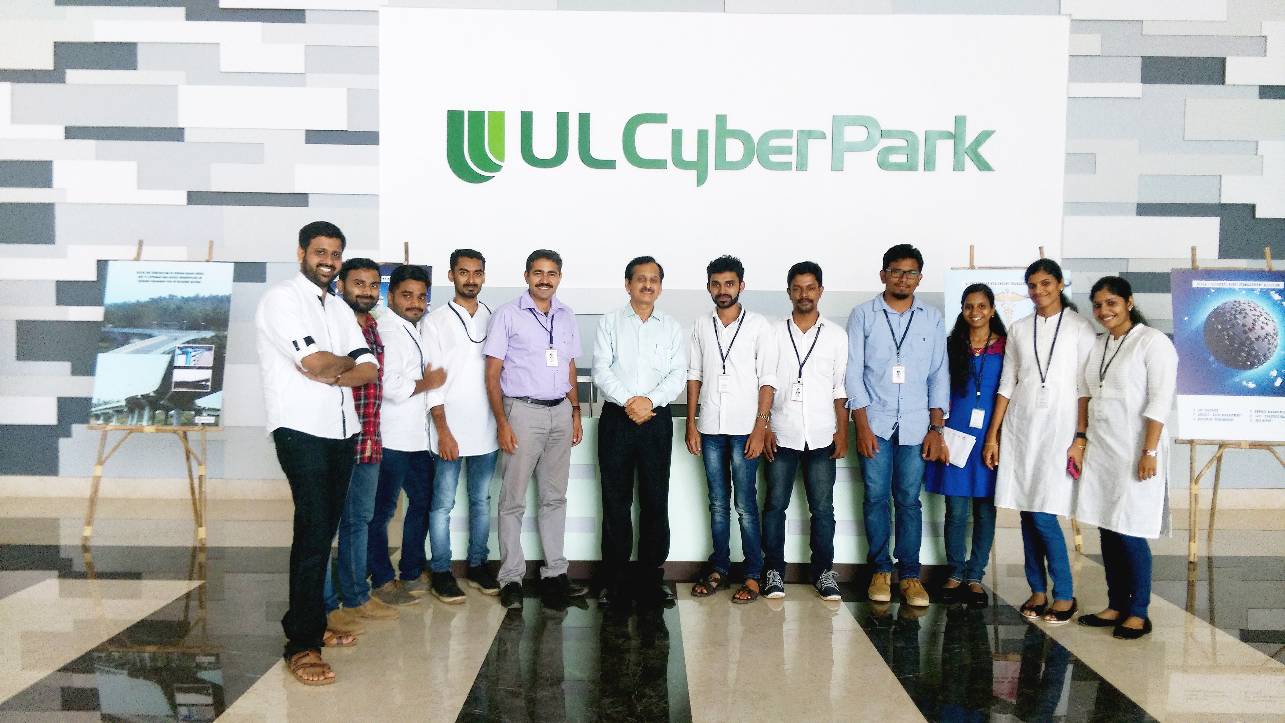 Team Weberge at Cyber Park